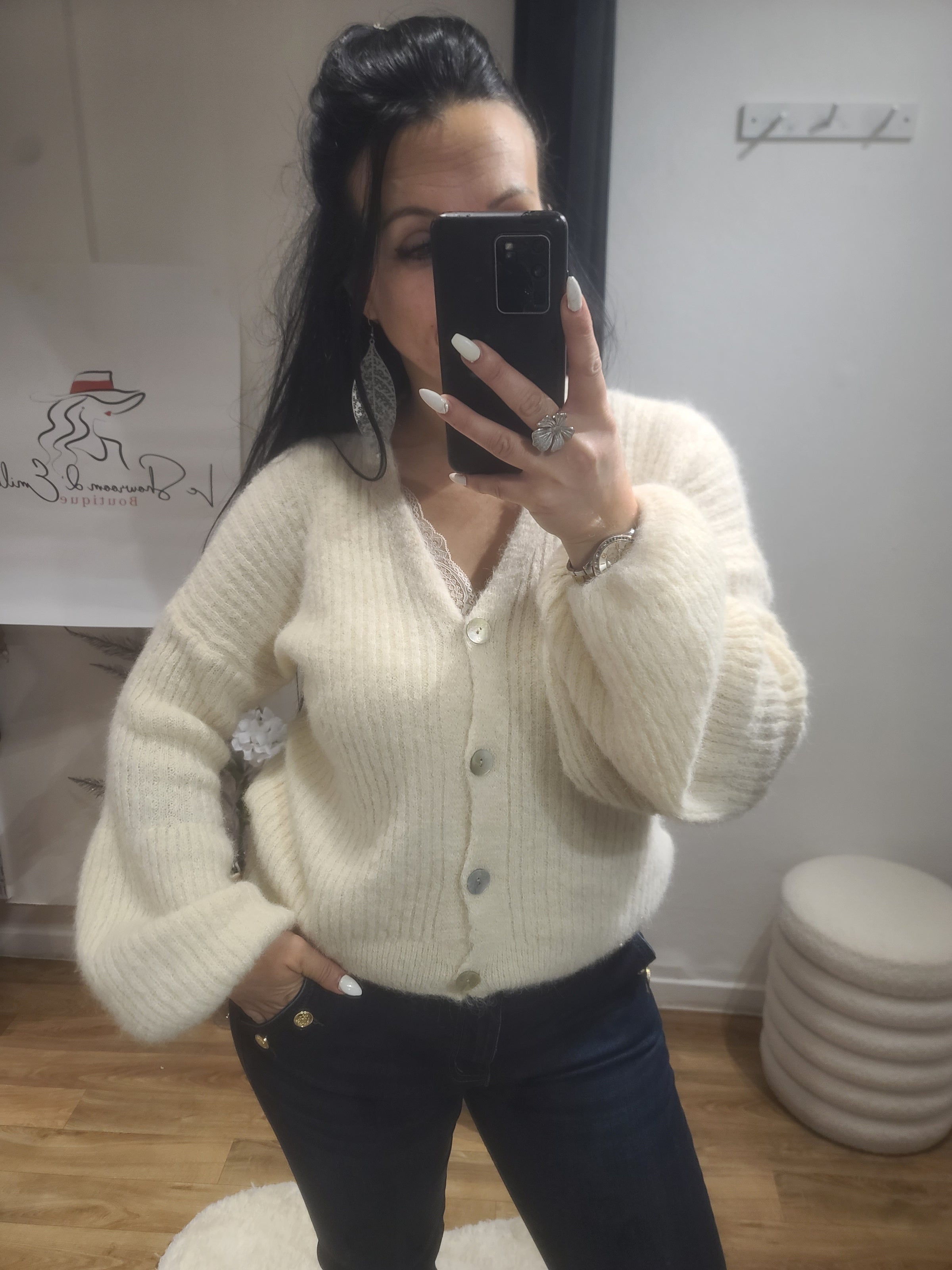 Gilet CHLOE beige