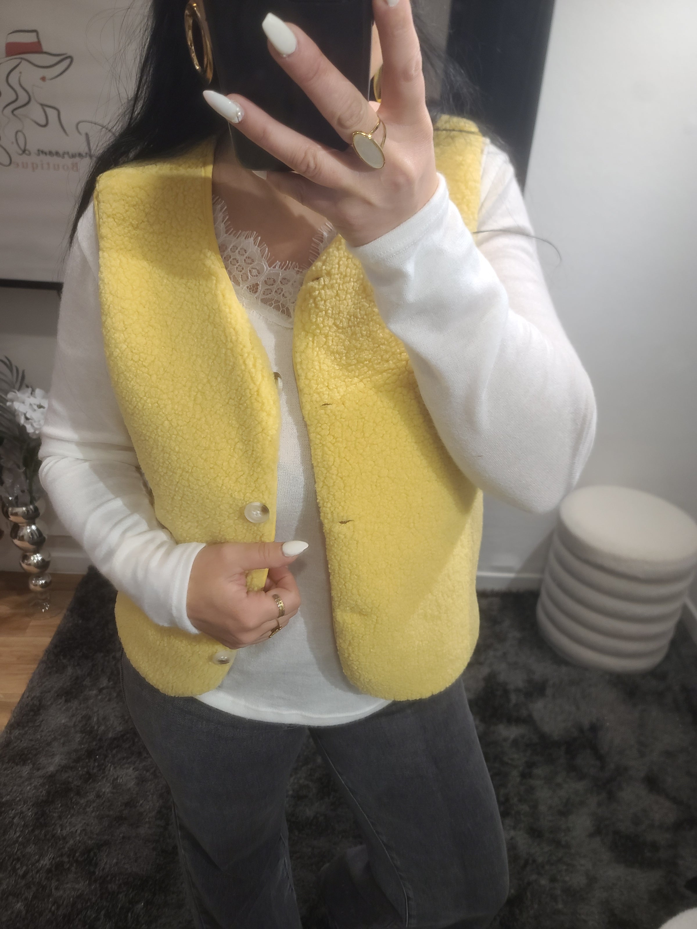 Gilet DIEGO jaune