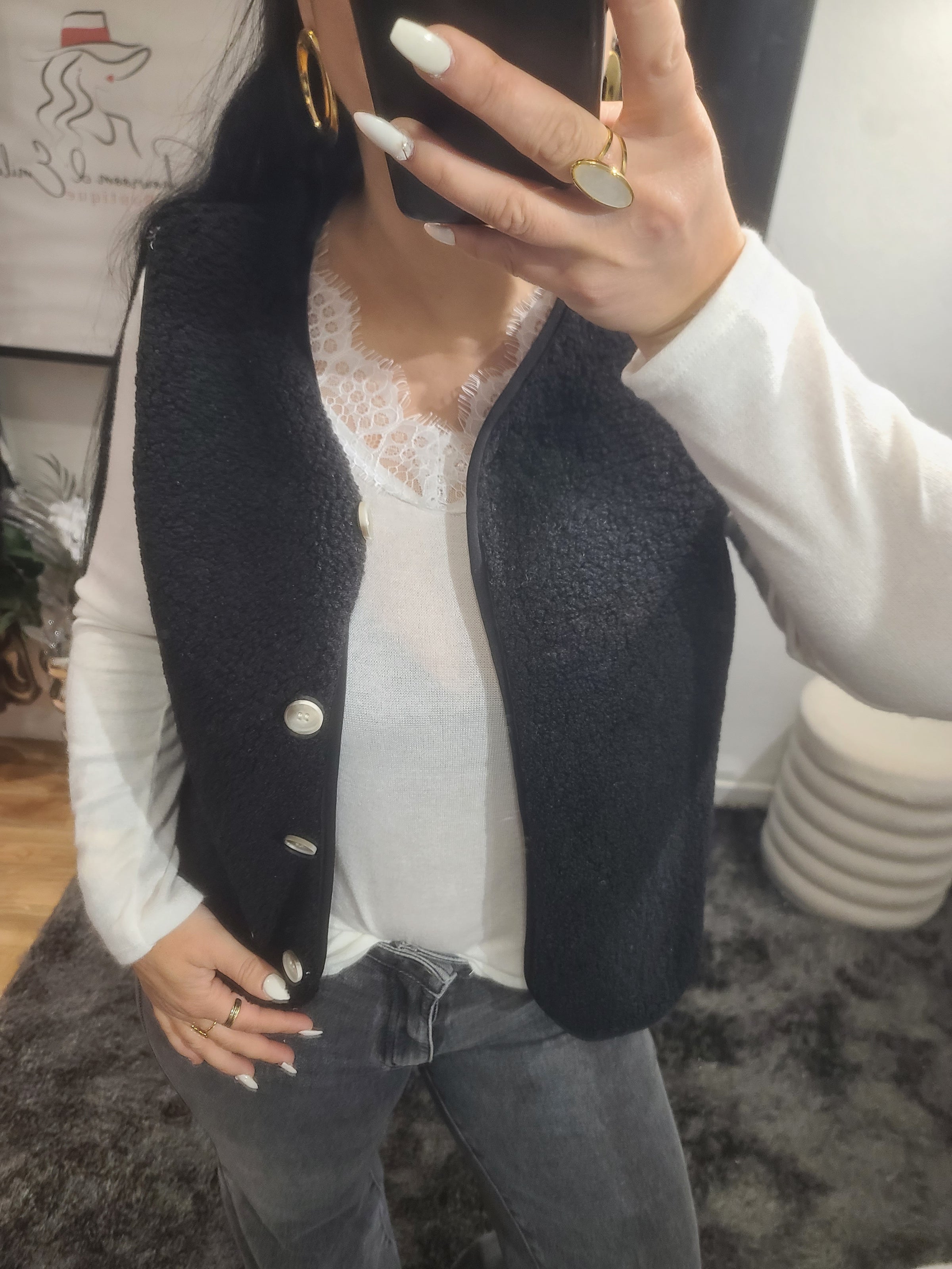 Gilet DIEGO noir