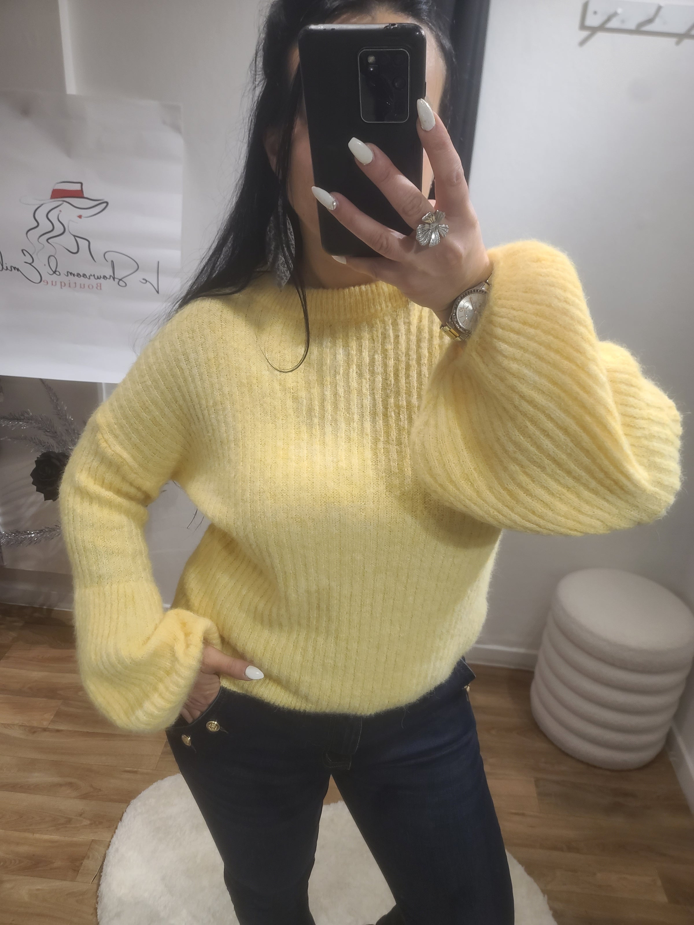 Pull CHLOE jaune