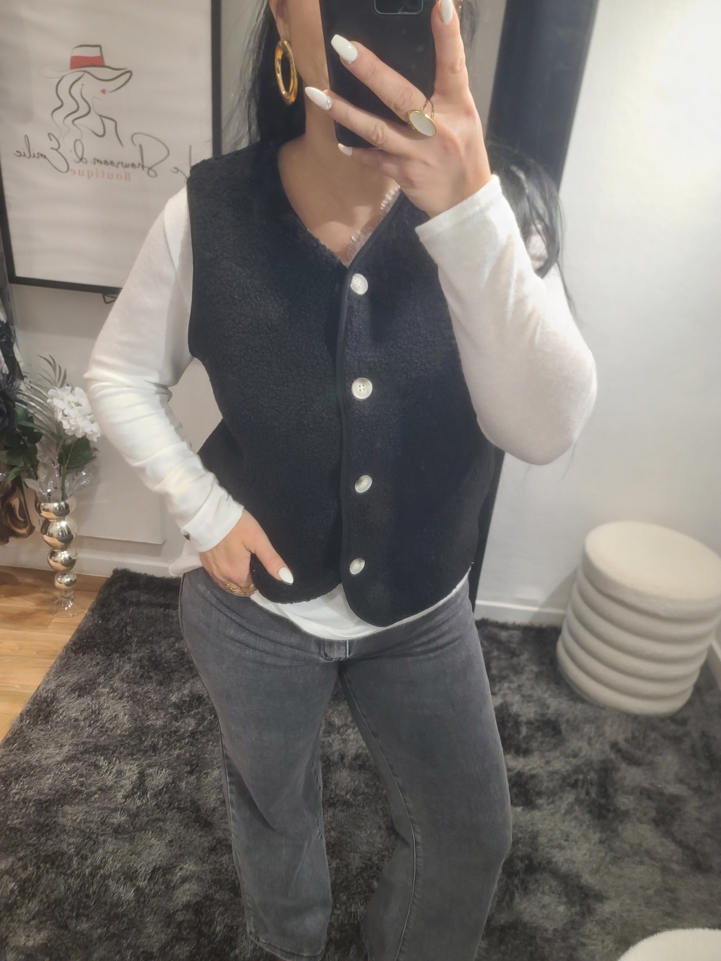 Gilet DIEGO noir