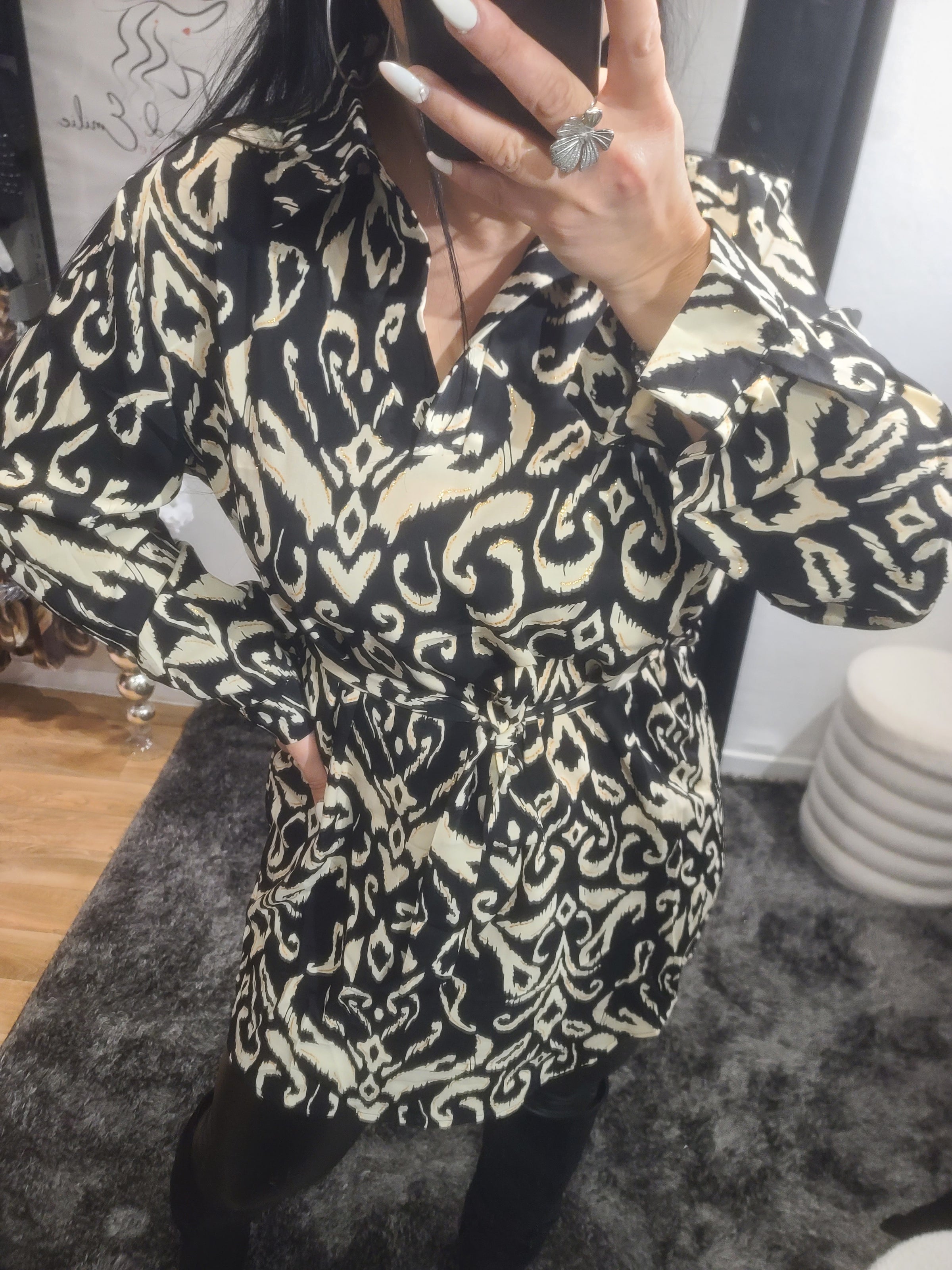 Robe ARABESQUE noire