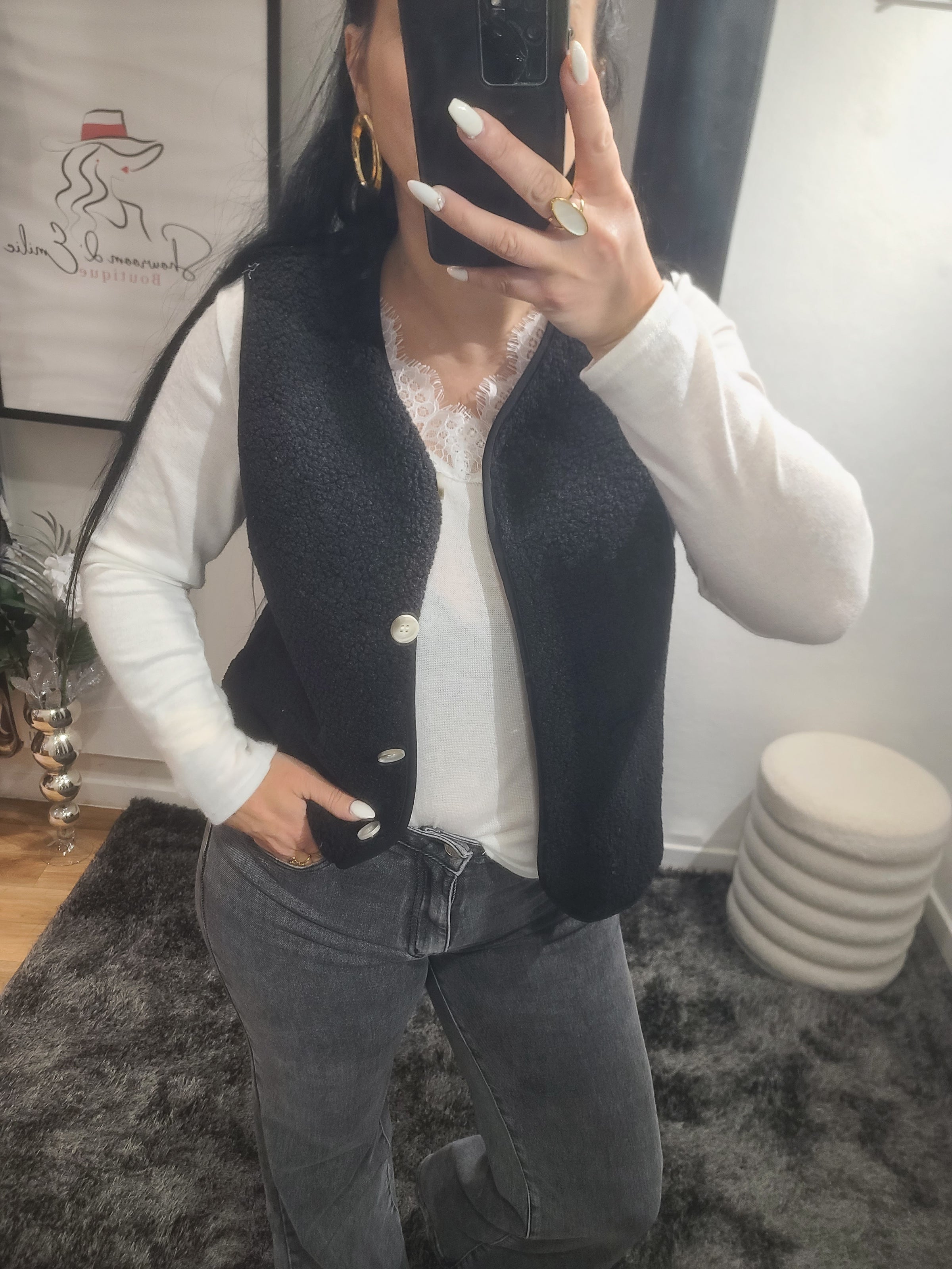 Gilet DIEGO noir