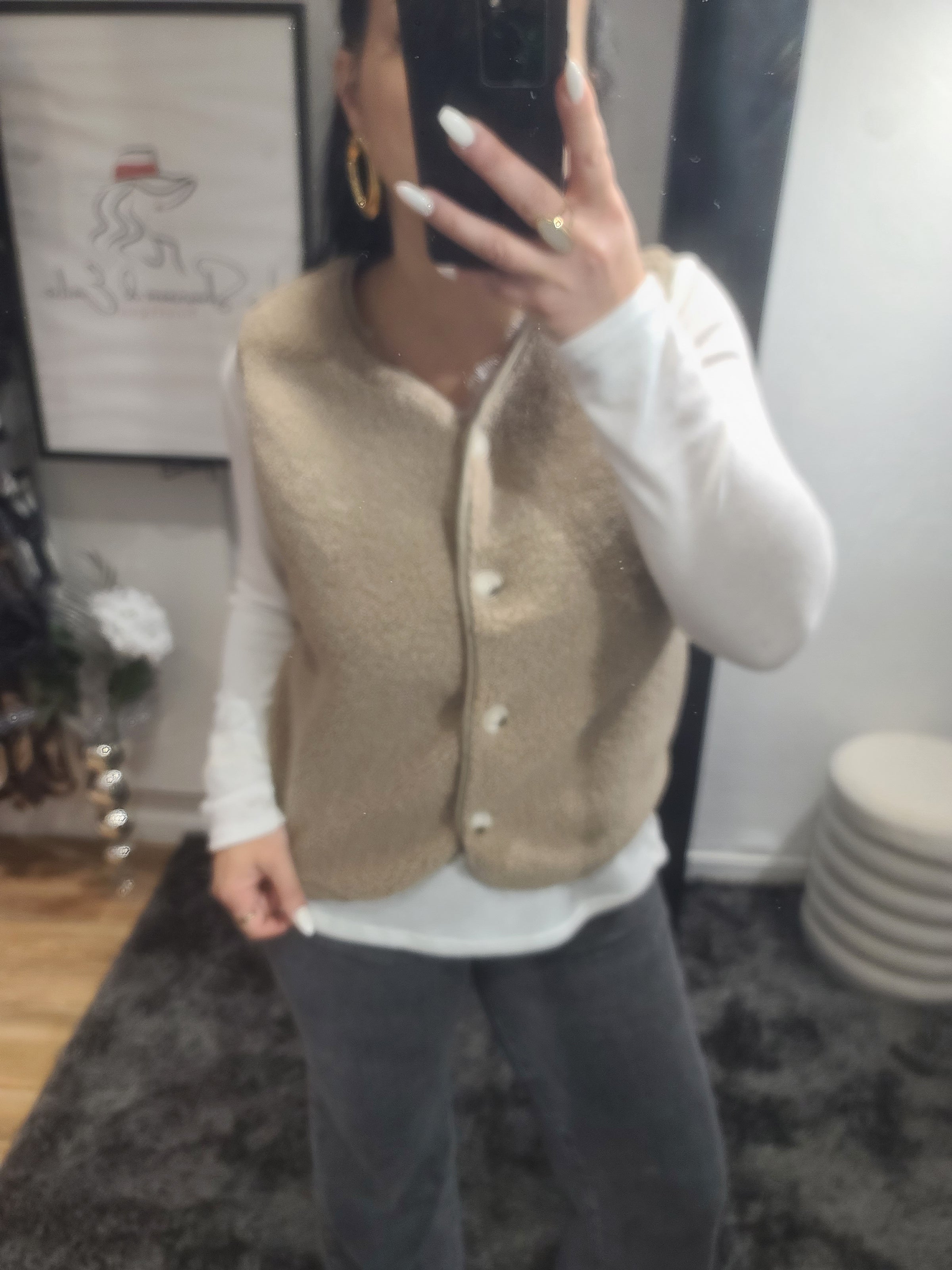 Gilet DIEGO taupe