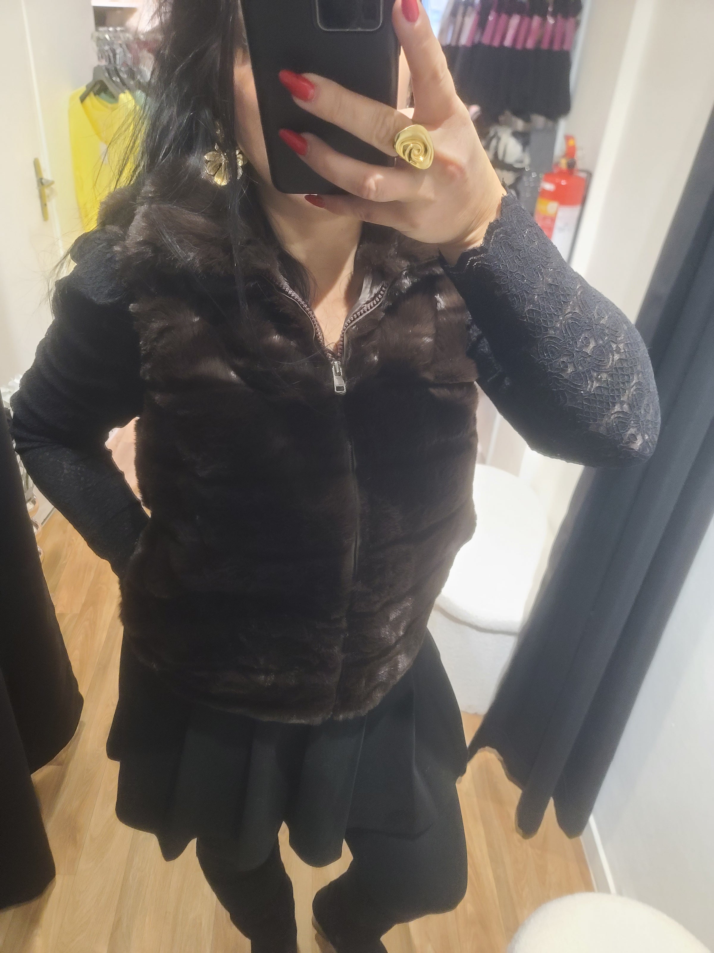 Veste MAÏA marron