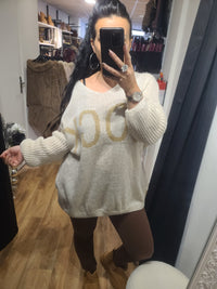 Pull ROCK beige