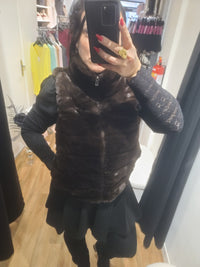 Veste MAÏA marron