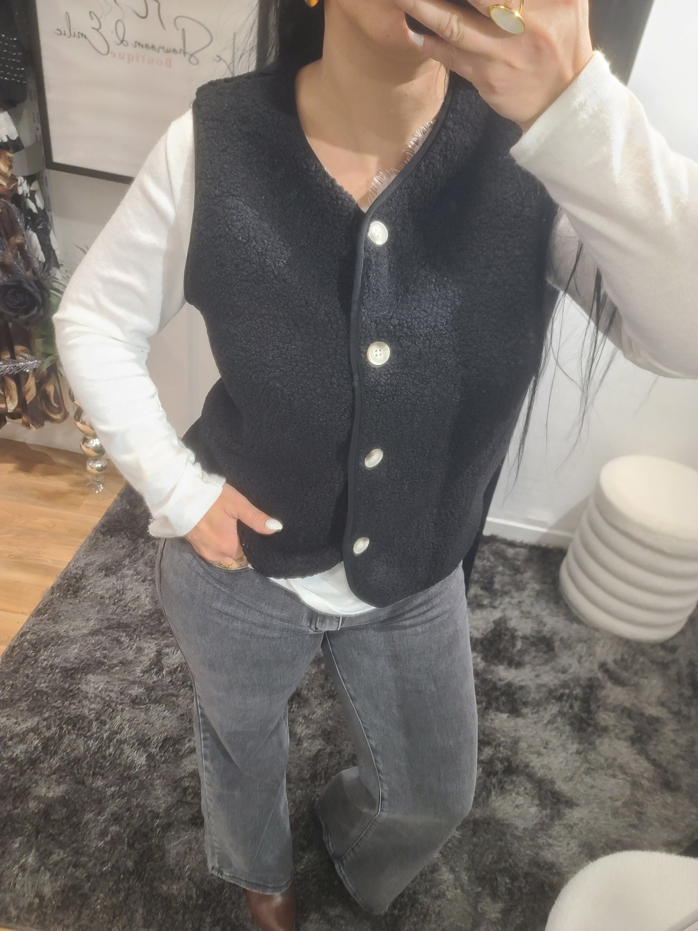 Gilet DIEGO noir