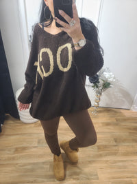 Pull ROCK marron