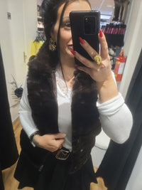 Veste MAÏA marron