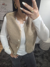 Gilet DIEGO taupe