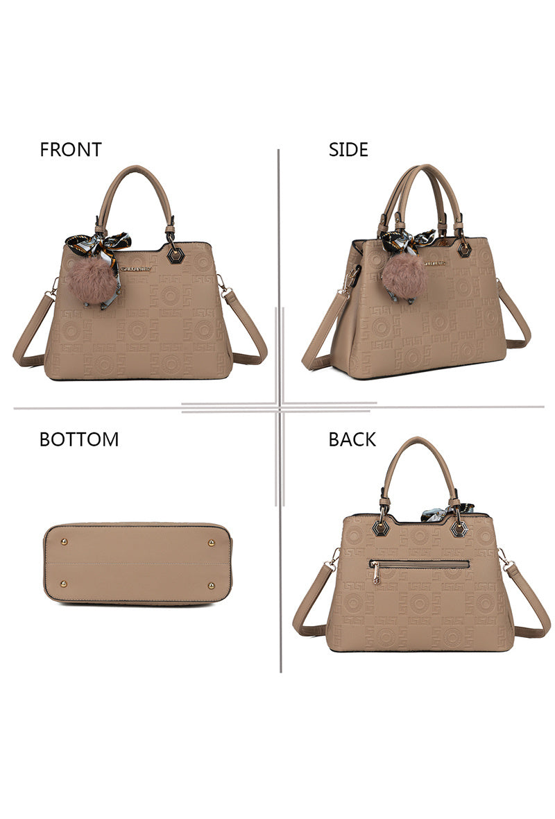 Sac à main LAURY taupe