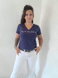 T-shirt avec broderie