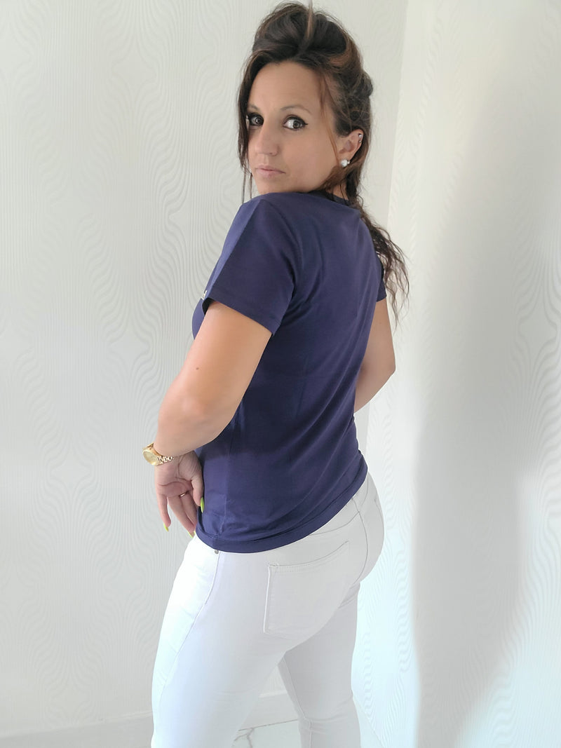 T-shirt avec broderie